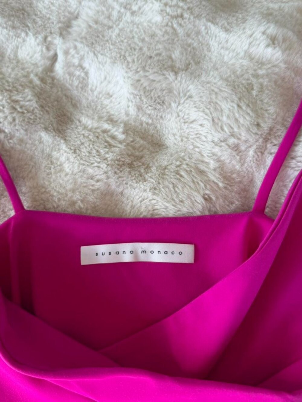 Susana Monaco Hot Pink Tank - Picture 3 of 5